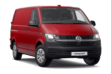 Van Hire Ebbw Vale - Red VW Transporter Automatic - Van hire Ebbw vale