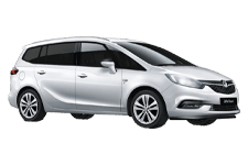 Van Hire Ebbw Vale - Vauxhall Zafira 5 + 2 - Minibus hire Ebbw vale